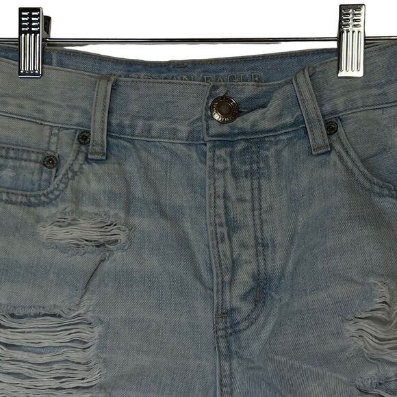 American Eagle AEO Tomgirl Shortie Button Fly Shorts Size 4 - Picture 3 of 12